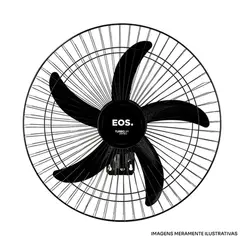 VENTILADOR PAREDE EOS TURBO BIVOLT EVP60
