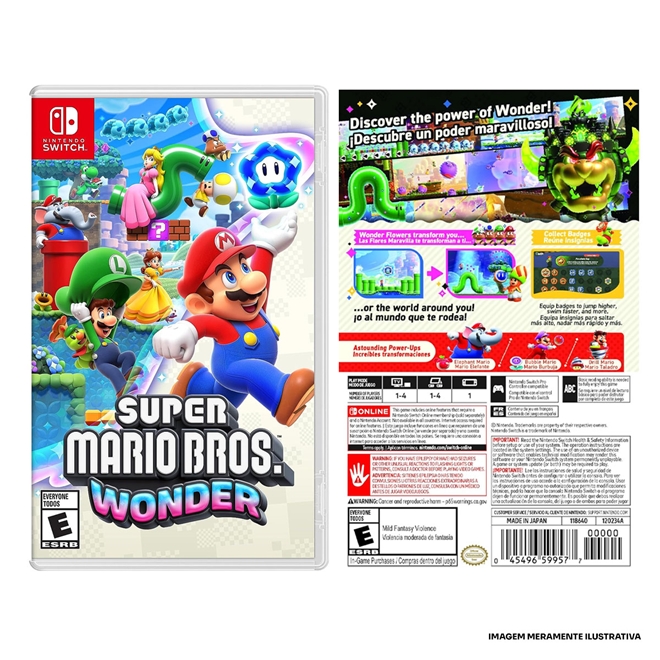 SUPER MARIO BROS WONDER SWITCH - SUPER MARIO BROS WONDER SWITCH - NINTENDO
