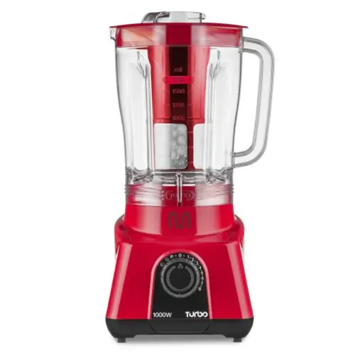 Liquidificador Multi Turbo LQ1003 2,6L 1000W 127V Vermelho