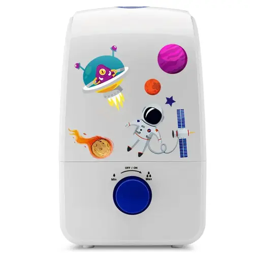 Umidificador e Aromatizador Multikids Baby HC027 Ultrassônico 3L 25W Bivolt Branco/Roxo