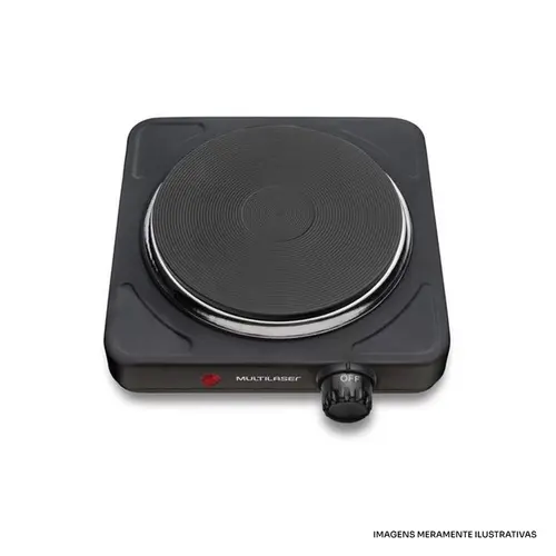 Fogão Elétrico Multi Easy Cook CE152 1 Boca 1000W 127V Preto