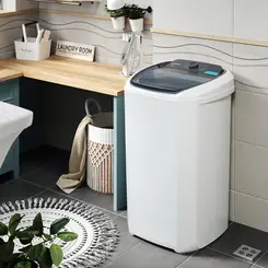 Lavadora Semiautomática Wanke Comfort 10kg LWBE100T3 127V Branca