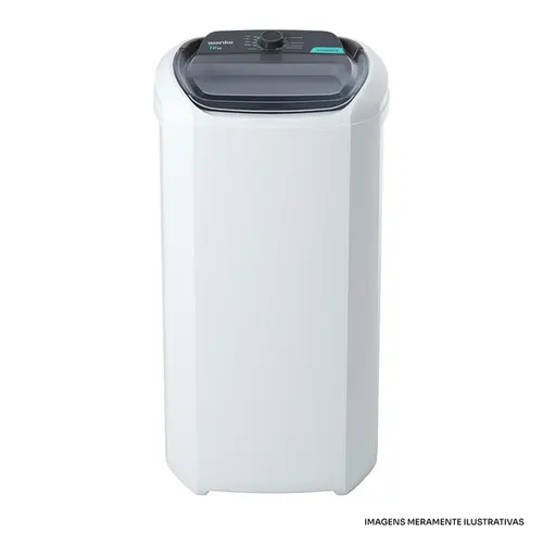 Lavadora Semiautomática Wanke Comfort 10kg LWBE100T3 127V Branca