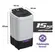 Centrífuga de Roupas Praxis 15kg 1680RPM 200W 127V Branca