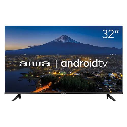 Smart TV AIWA 32" D-LED HD Android 11 AWS-TV-32-BL-02-A
