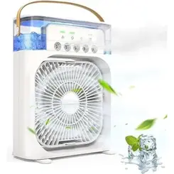 Ventilador Portátil de Mesa com Umidificador USB