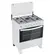 Fogão Clarice Delicato Plus 5 Bocas Mesa Inox Acendimento Automático Branco Bivolt