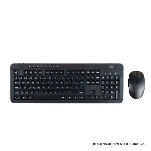 TECLADO MOUSE MLASER CS1000 S/FIO TC250