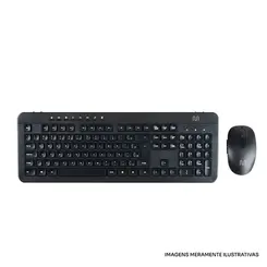 TECLADO MOUSE MLASER CS1000 S/FIO TC250
